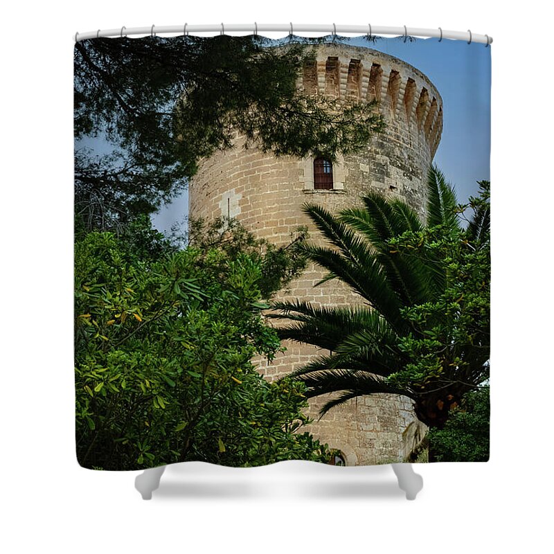Spain Castle - Shower Curtain