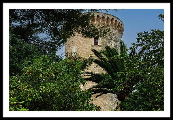 Spain Castle - Framed Print