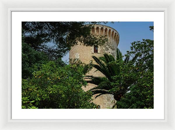 Spain Castle - Framed Print