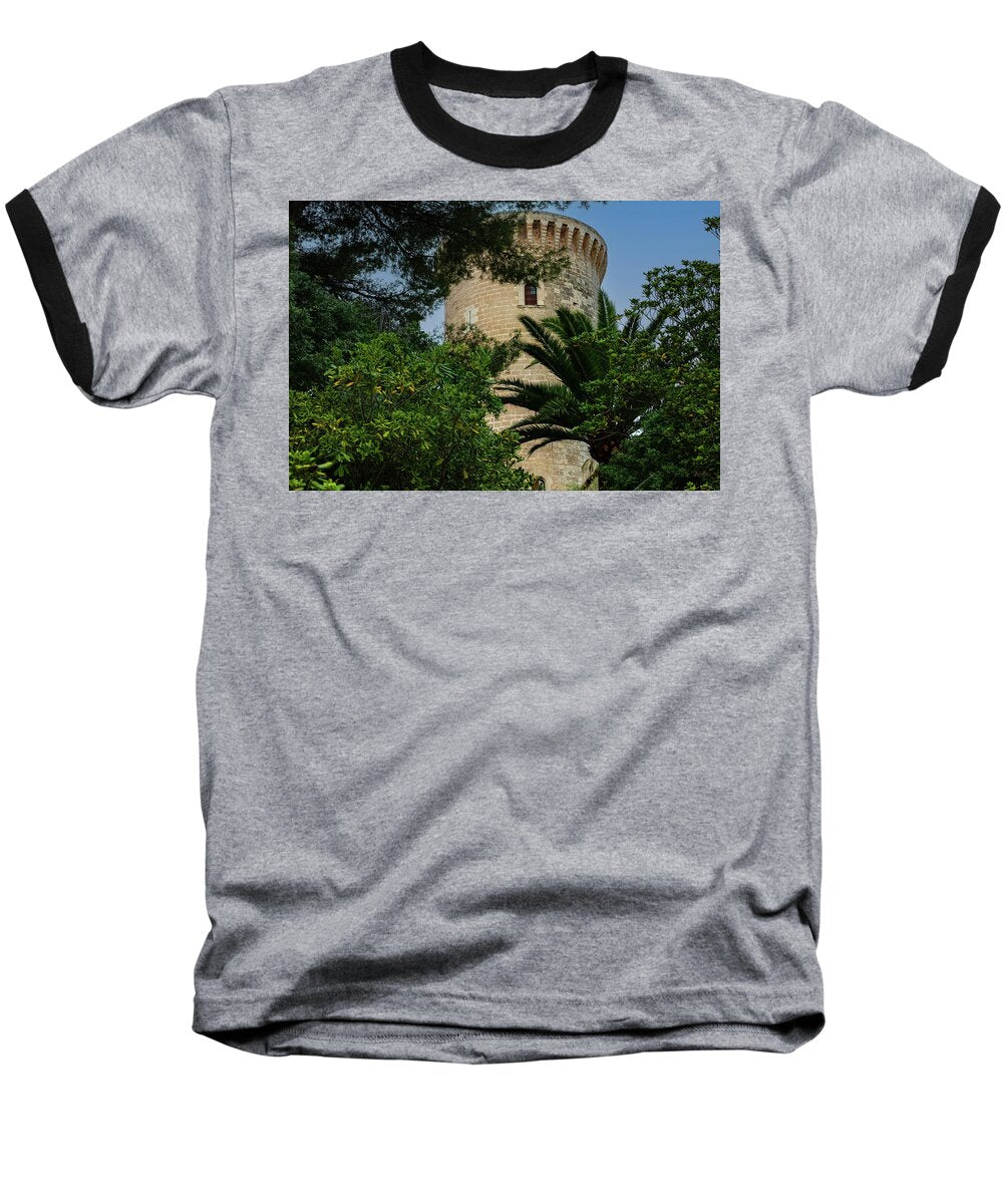 Spain Castle - Baseball T-Shirt