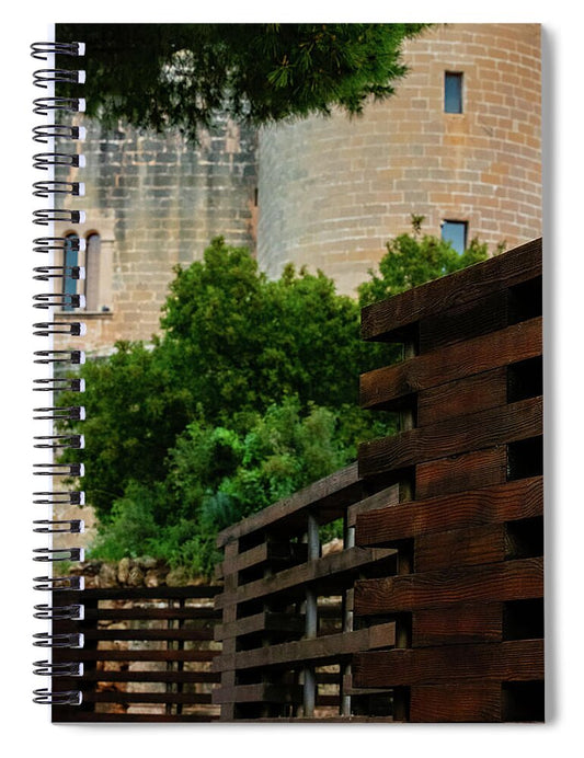 Spain Castle V - Spiral Notebook