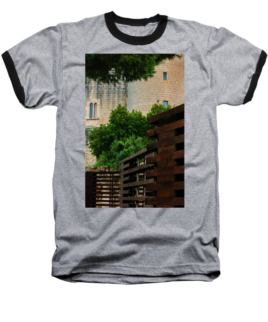 Spain Castle V - Baseball T-Shirt