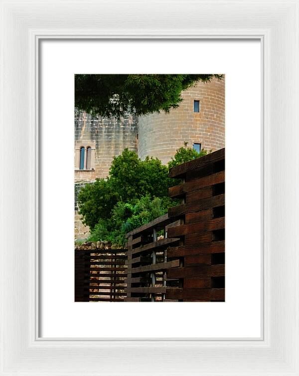 Spain Castle V - Framed Print