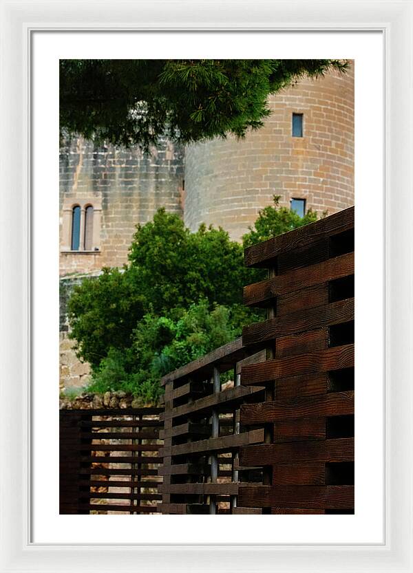 Spain Castle V - Framed Print