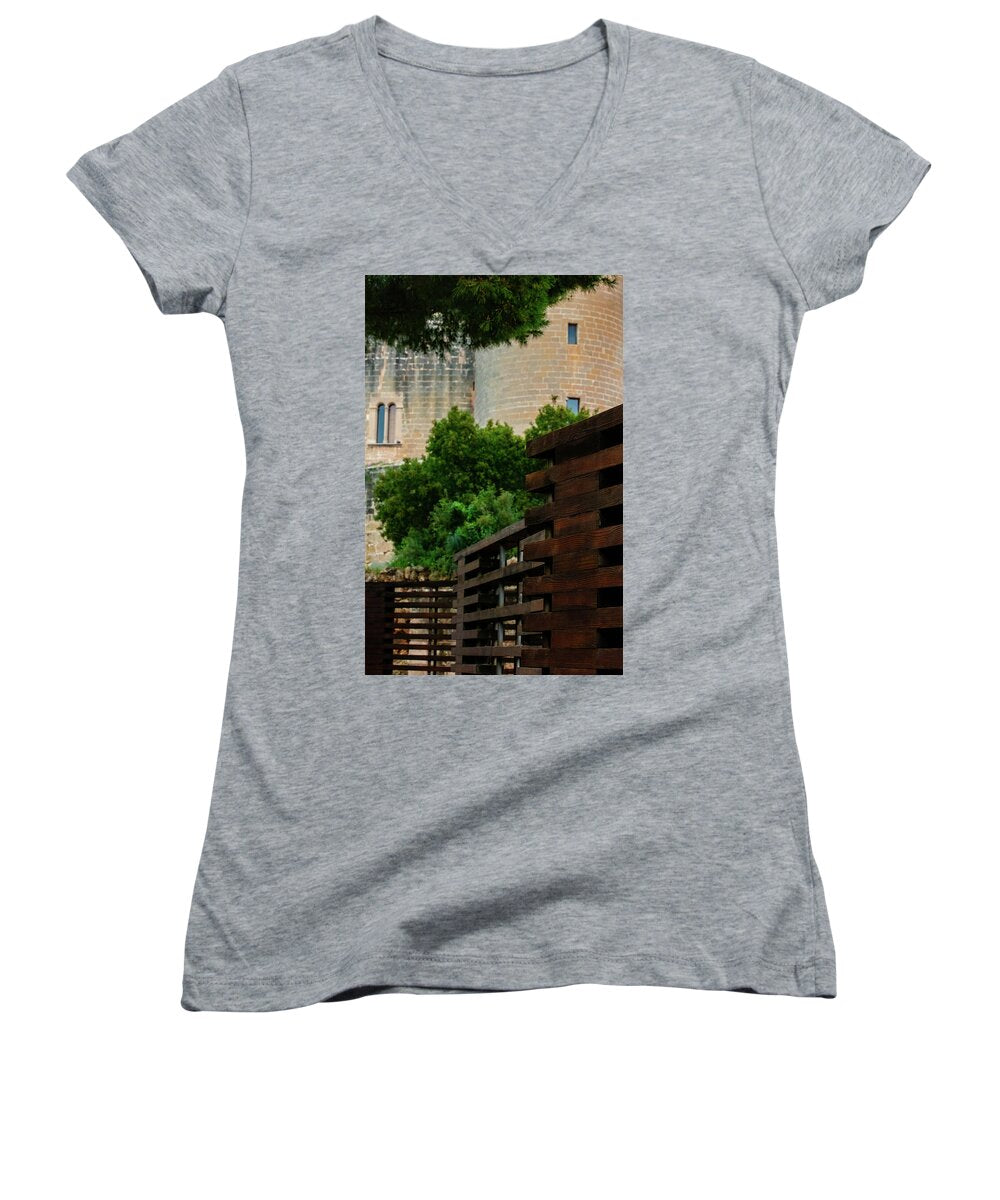 Spain Castle V - Women's V-Neck