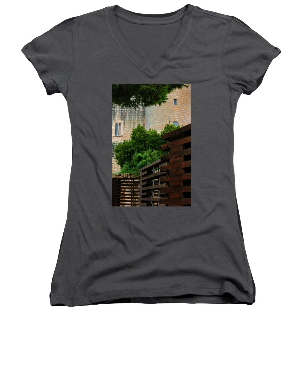 Spain Castle V - Women's V-Neck