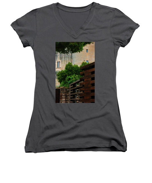 Spain Castle V - Women's V-Neck