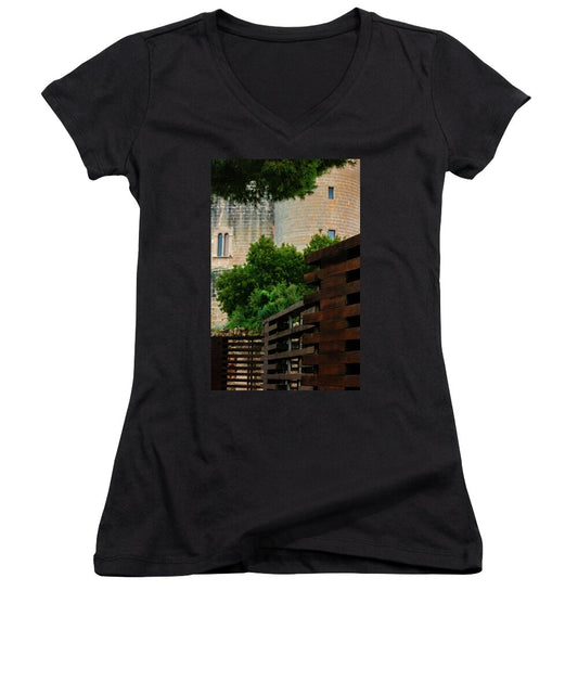 Spain Castle V - Women's V-Neck