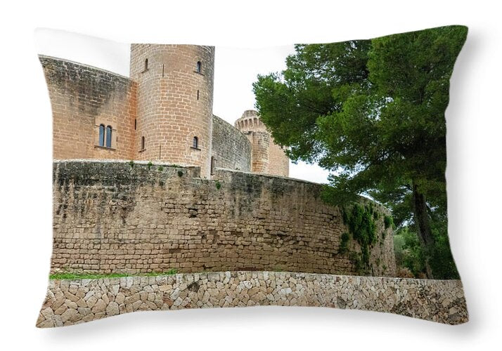 Spain Castle VI - Throw Pillow