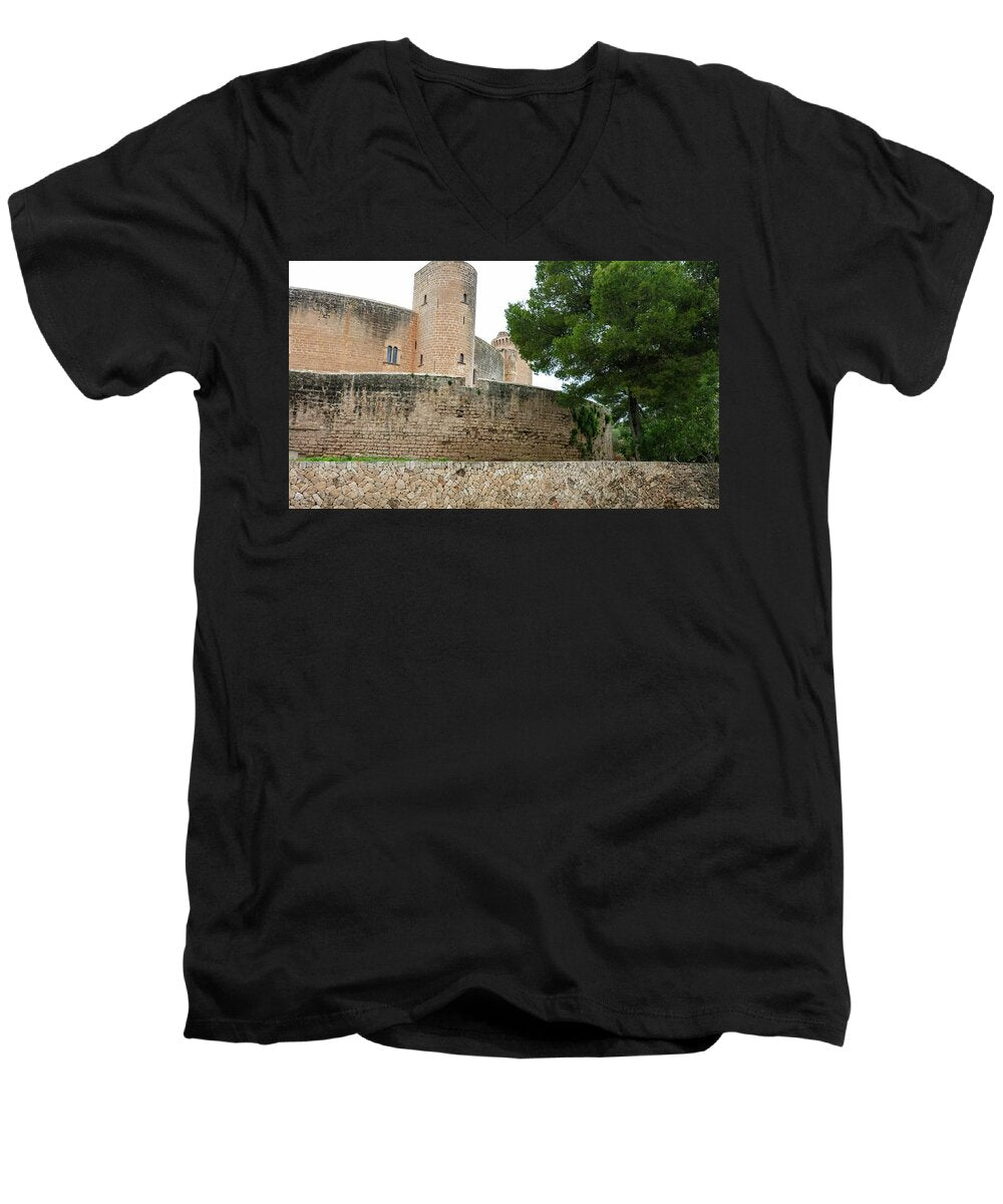 Spain Castle VI - Men's V-Neck T-Shirt