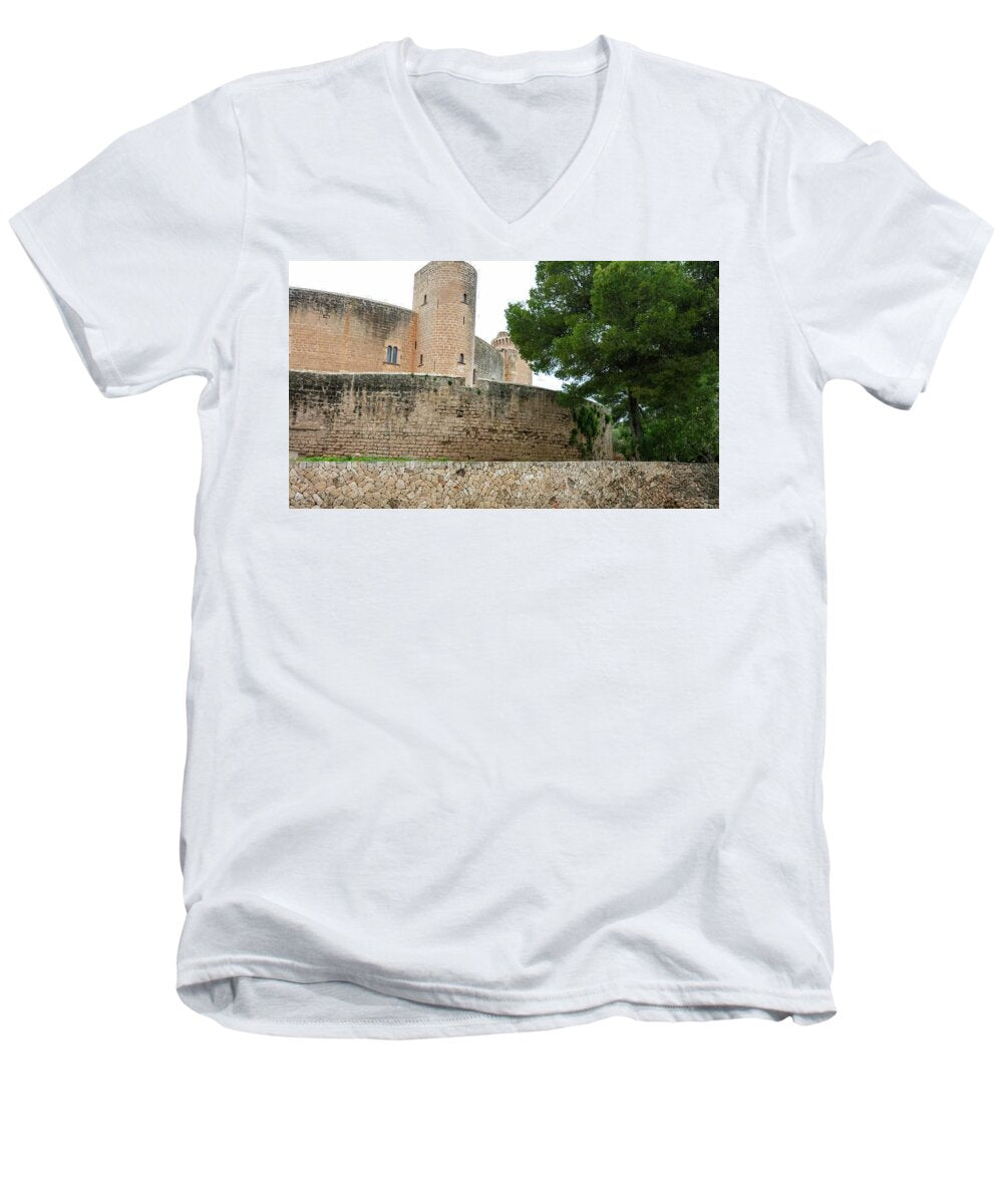 Spain Castle VI - Men's V-Neck T-Shirt