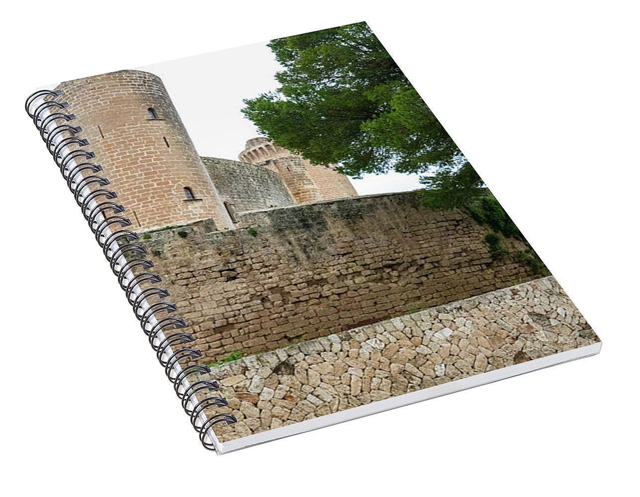 Spain Castle VI - Spiral Notebook