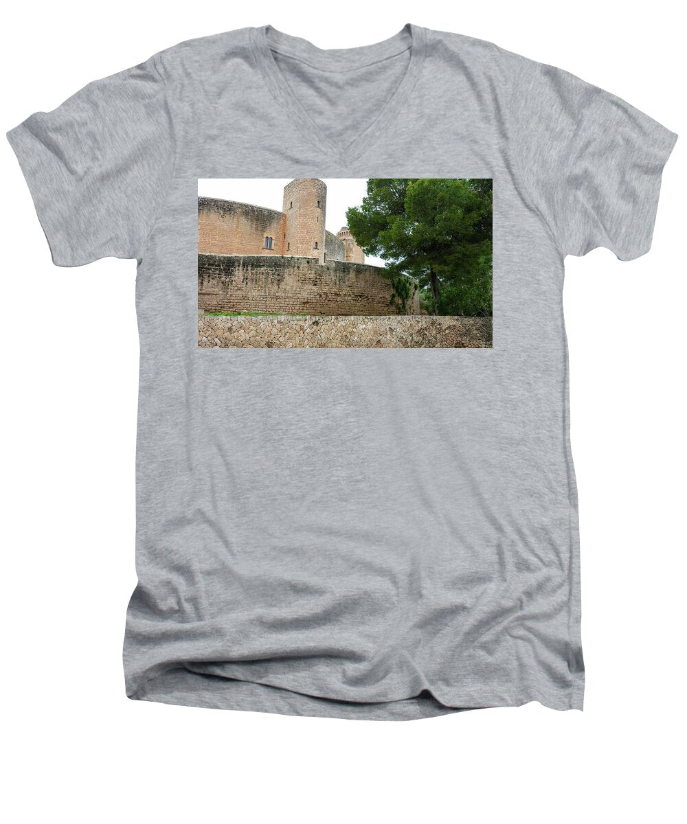 Spain Castle VI - Men's V-Neck T-Shirt