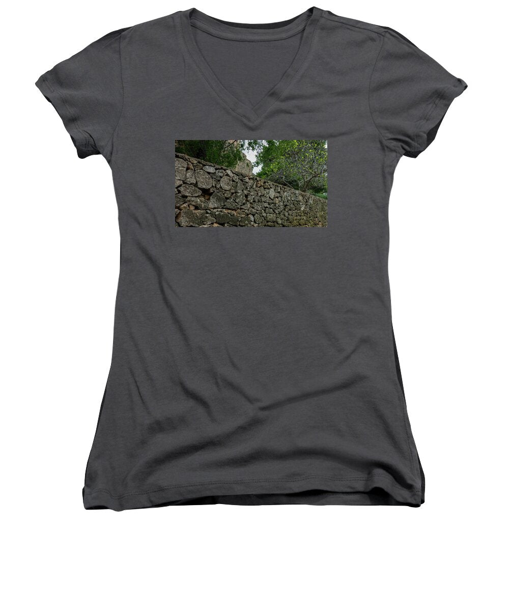 Spain Castle VII - Women's V-Neck