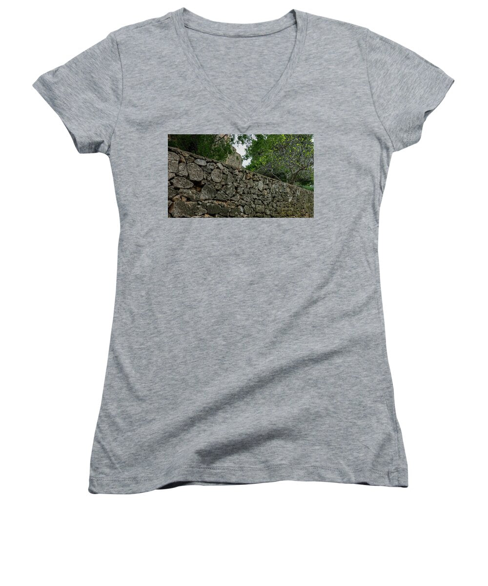 Spain Castle VII - Women's V-Neck