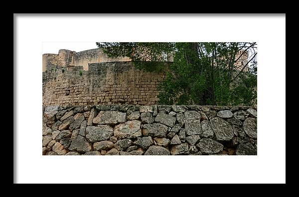 Spain Castle VIII - Framed Print