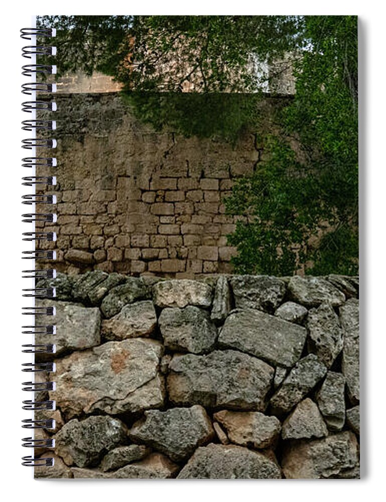 Spain Castle VIII - Spiral Notebook