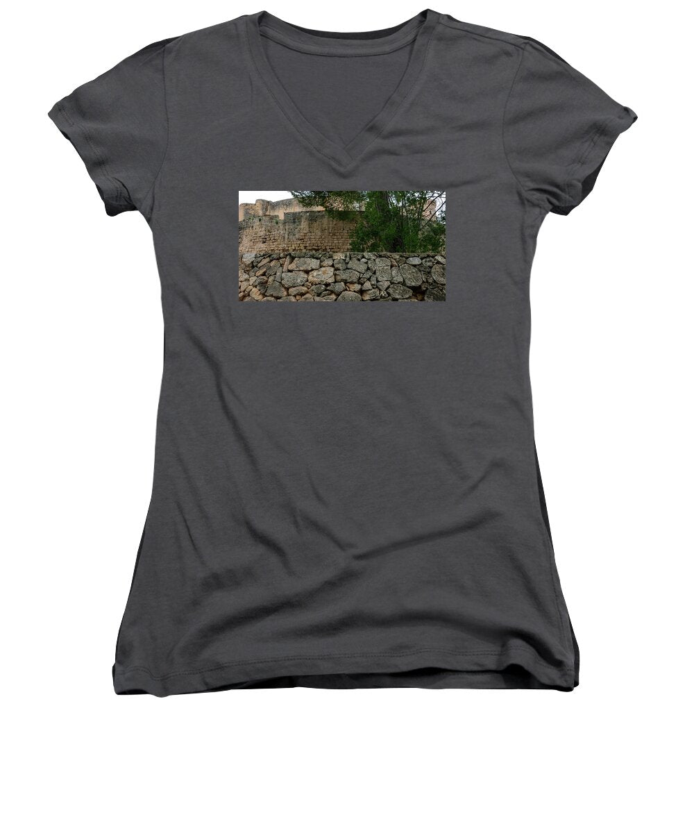Spain Castle VIII - Women's V-Neck