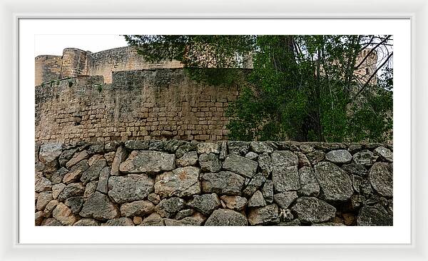 Spain Castle VIII - Framed Print