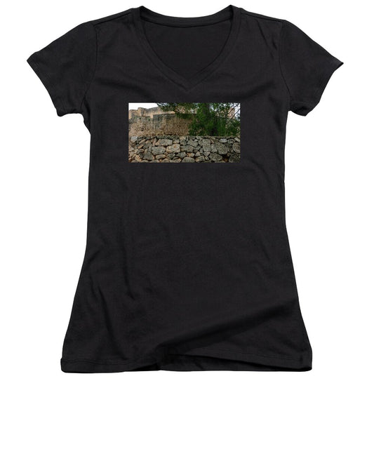 Spain Castle VIII - Women's V-Neck