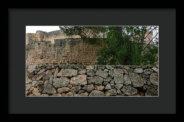 Spain Castle VIII - Framed Print