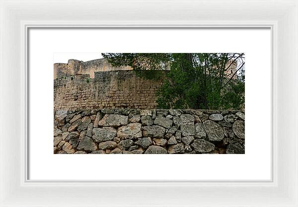 Spain Castle VIII - Framed Print