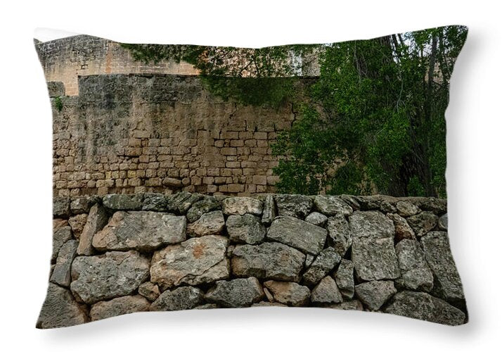 Spain Castle VIII - Throw Pillow