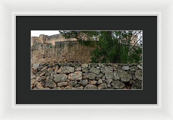 Spain Castle VIII - Framed Print