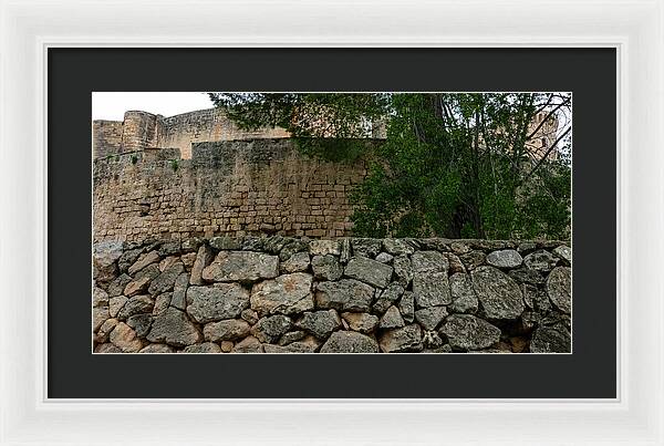 Spain Castle VIII - Framed Print