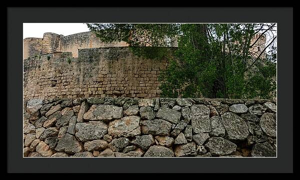 Spain Castle VIII - Framed Print