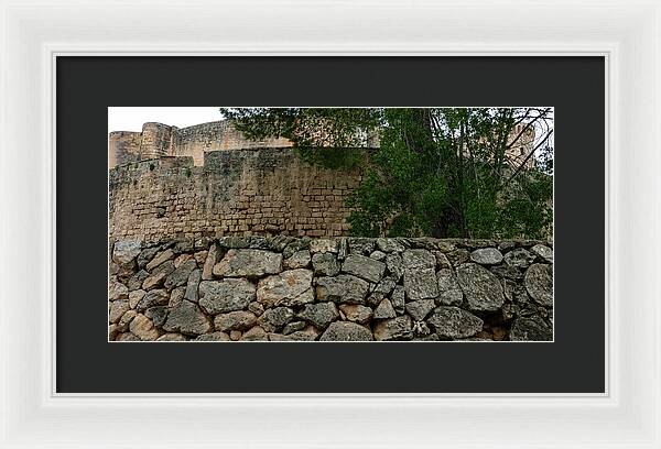 Spain Castle VIII - Framed Print