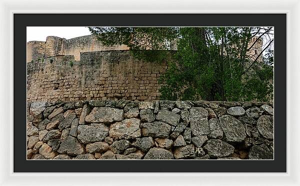 Spain Castle VIII - Framed Print