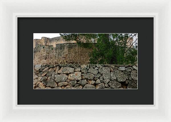 Spain Castle VIII - Framed Print
