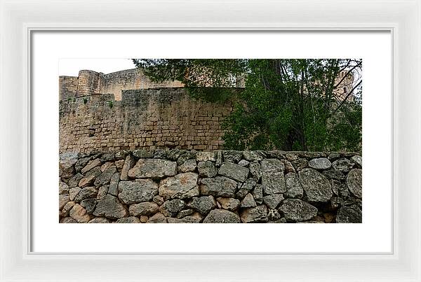 Spain Castle VIII - Framed Print