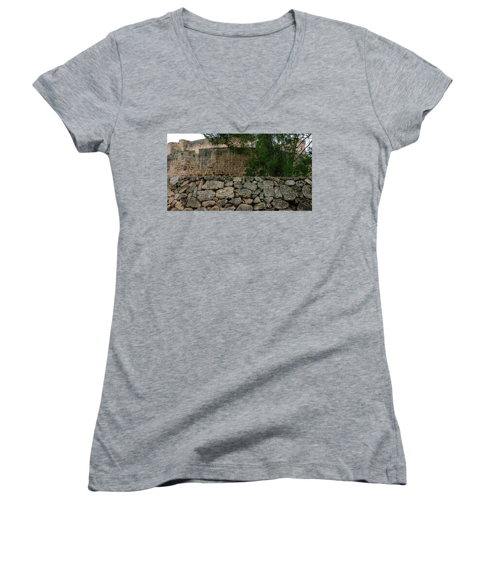 Spain Castle VIII - Women's V-Neck