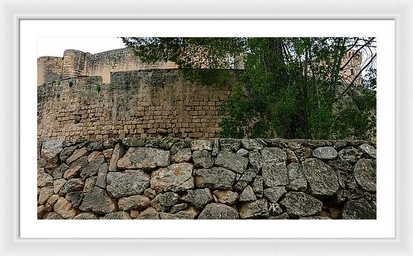 Spain Castle VIII - Framed Print