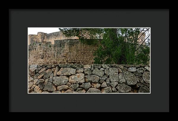 Spain Castle VIII - Framed Print