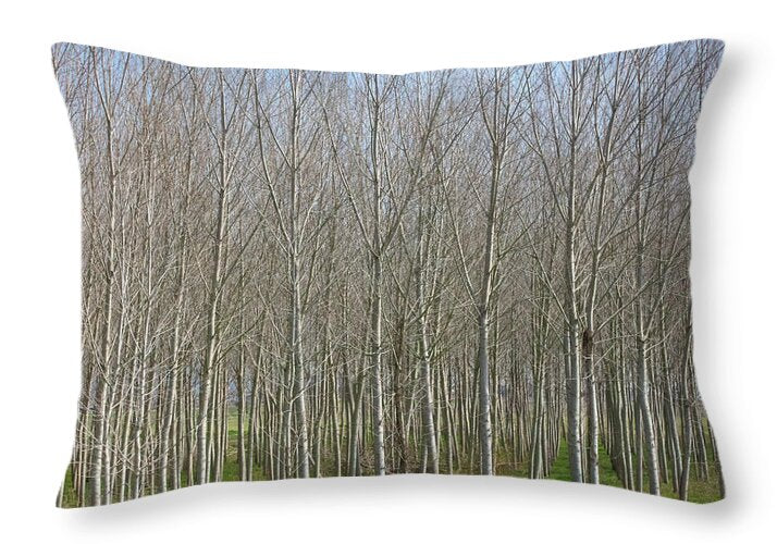 Treeline Italy - Throw Pillow