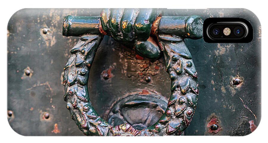 Weathered Door Knocker Italy - Phone Case