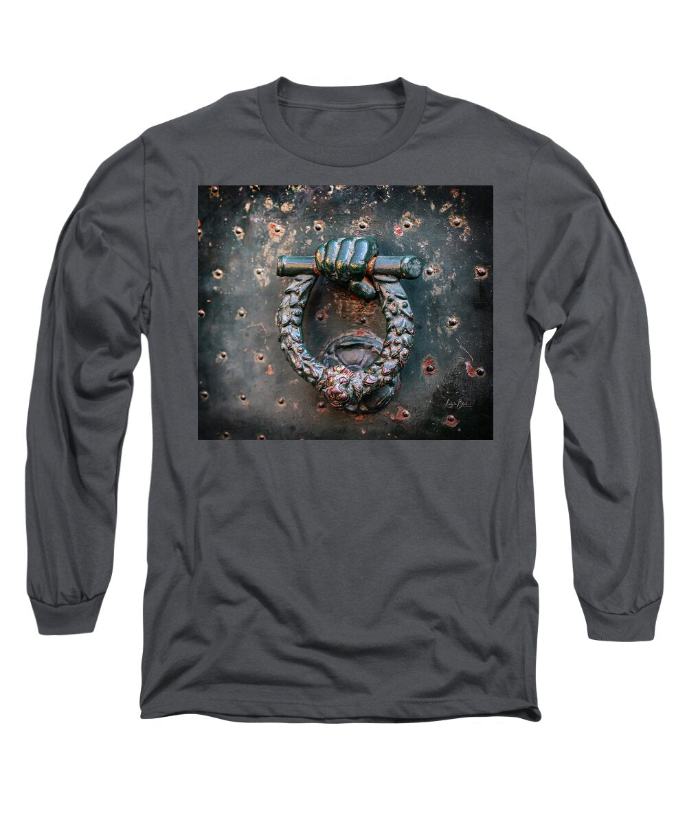 Weathered Door Knocker Italy - Long Sleeve T-Shirt