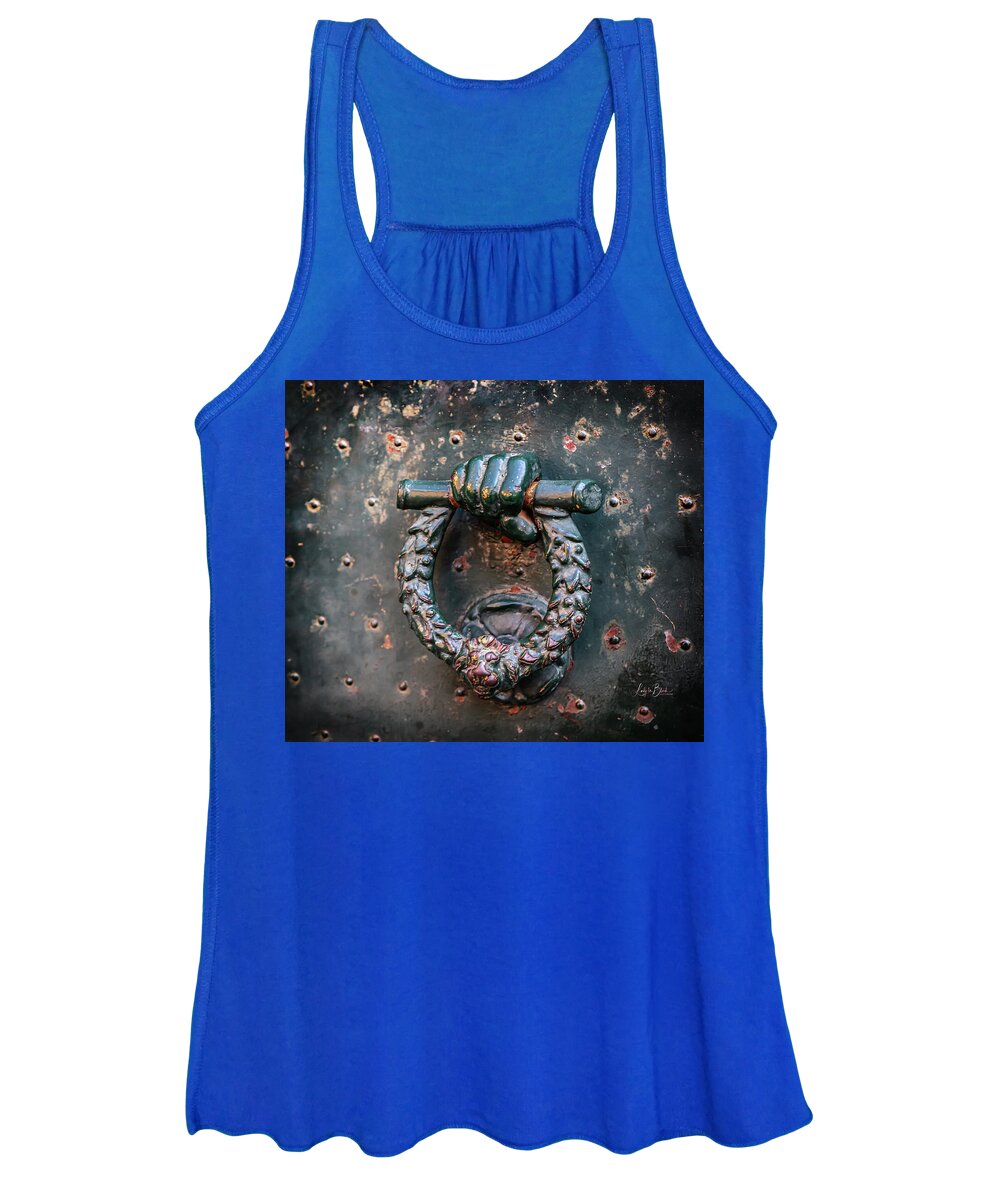 Weathered Door Knocker Italy - Women's Tank Top
