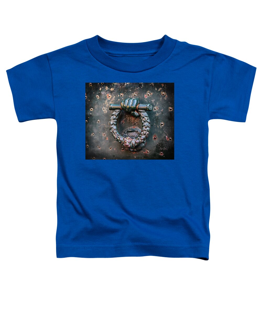 Weathered Door Knocker Italy - Toddler T-Shirt