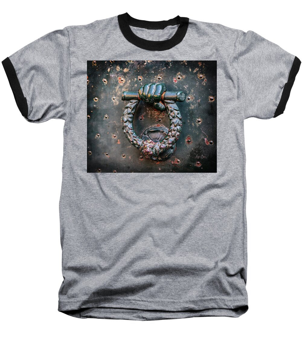 Weathered Door Knocker Italy - Baseball T-Shirt