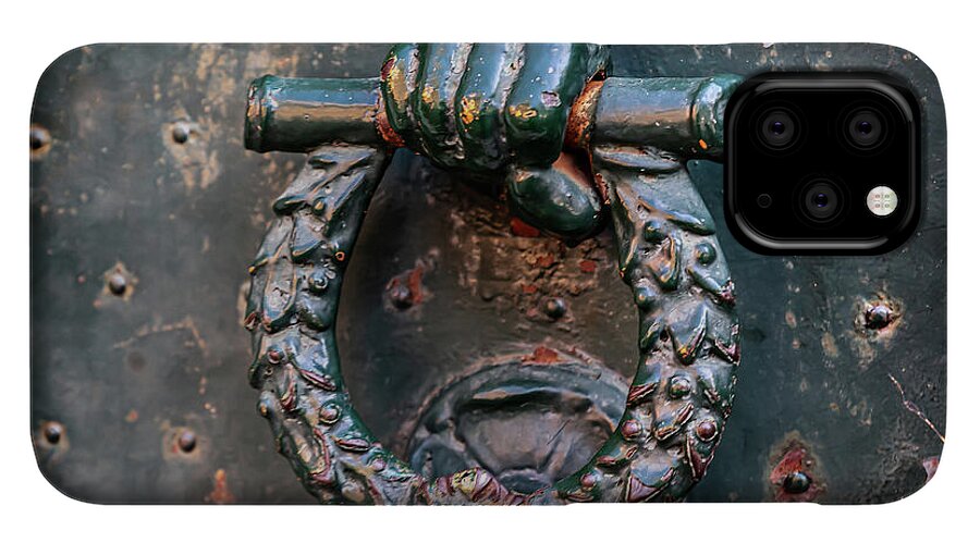 Weathered Door Knocker Italy - Phone Case
