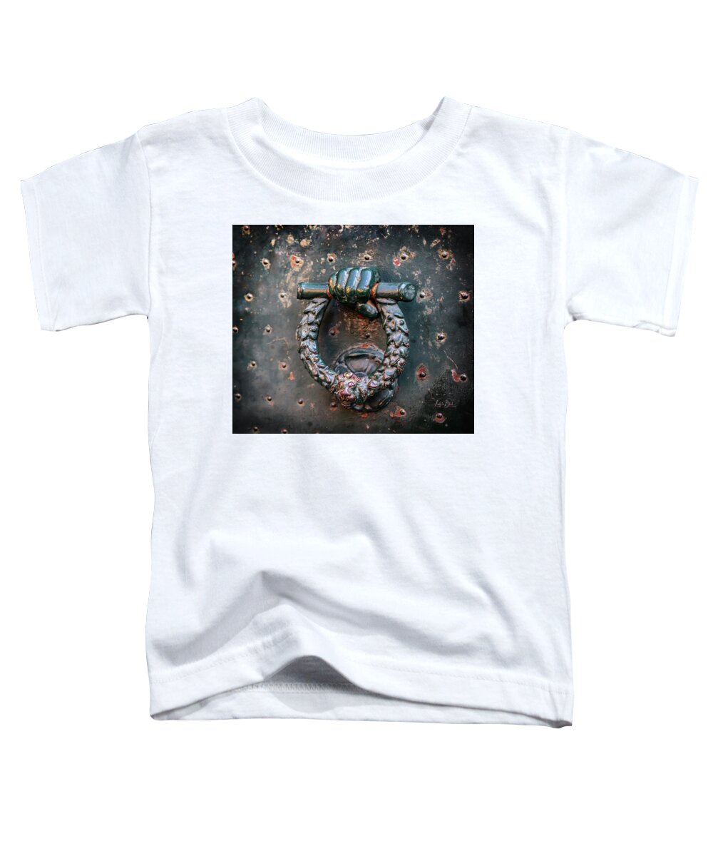 Weathered Door Knocker Italy - Toddler T-Shirt