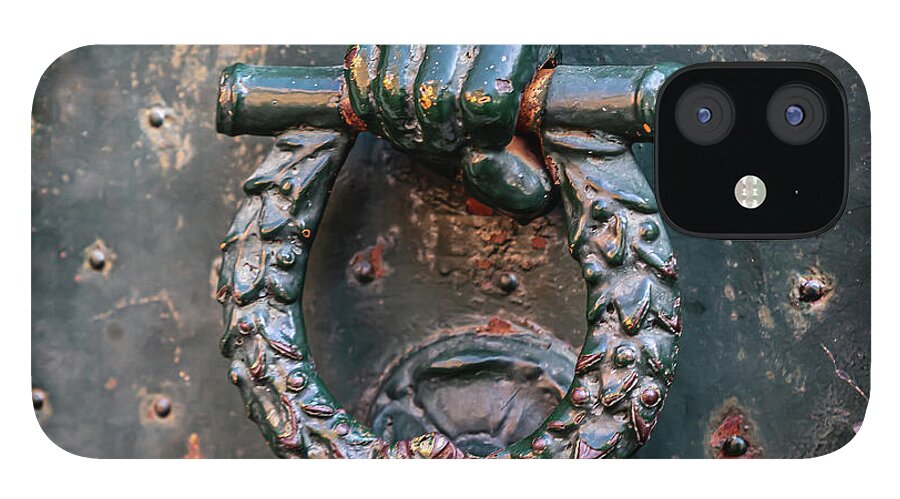 Weathered Door Knocker Italy - Phone Case