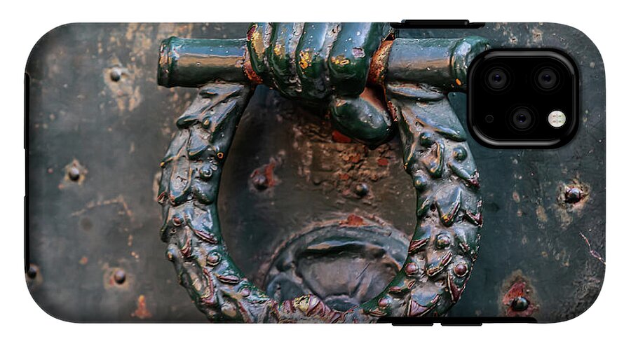 Weathered Door Knocker Italy - Phone Case