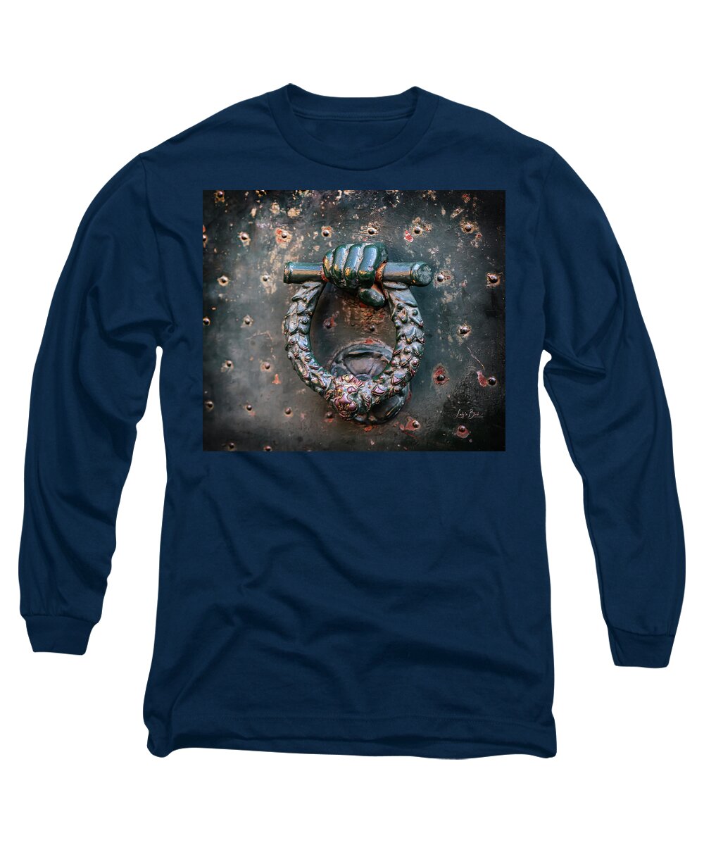 Weathered Door Knocker Italy - Long Sleeve T-Shirt