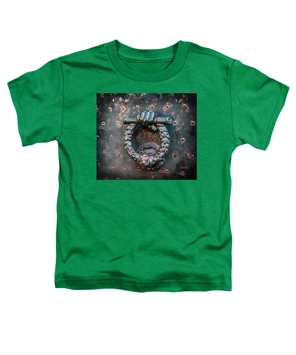 Weathered Door Knocker Italy - Toddler T-Shirt