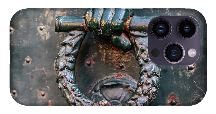 Weathered Door Knocker Italy - Phone Case